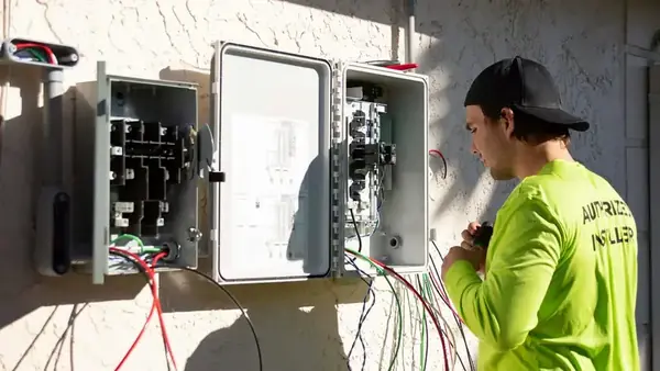 Electrical distribution panel